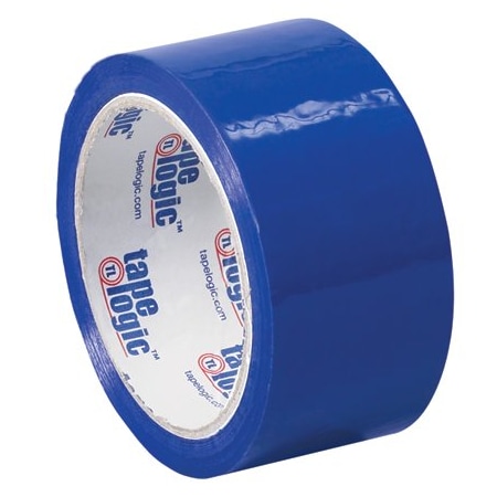 Tape Logic 2'' x 55 yds. Blue Tape Logic Carton Sealing Tape, 18PK T90122B18PK